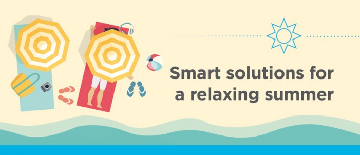 Smart solutions for a relaxing summer photo