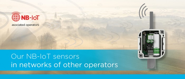 Our NB-IoT sensors in networks of other operators photo