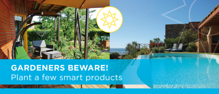 Gardeners beware! Plant a few smart products. photo