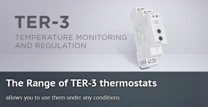 The Range of TER-3 thermostats allows you to use them under any conditions photo
